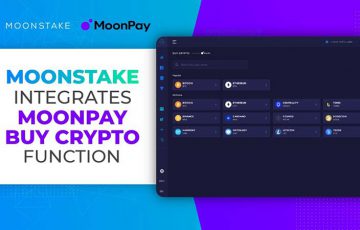 Moonstakeウォレット「MoonPay」のサービス統合｜簡単・安全な暗号資産購入が可能に