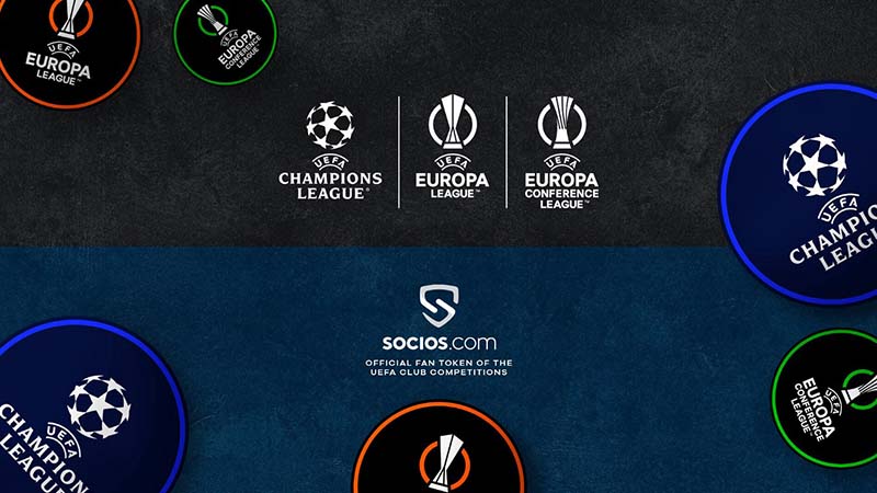 Chiliz Socios 欧州サッカー連盟 と提携 Uefaクラブ大会の公式ファントークンパートナーに 仮想通貨ニュースメディア ビットタイムズ