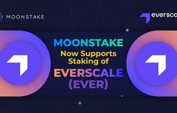 Moonstakeウォレット「エバースケール（Everscale/EVER）のステーキング」に対応