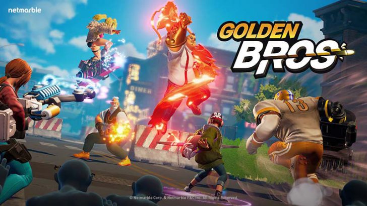 ブロックチェーン活用のシューティングゲーム「GOLDEN BROS」を発表：ネットマーブル