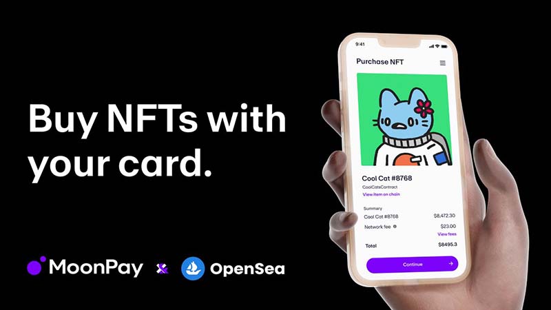 OpenSea「クレジットカード決済」対応へ｜Solana基盤のNFT取扱いも予定