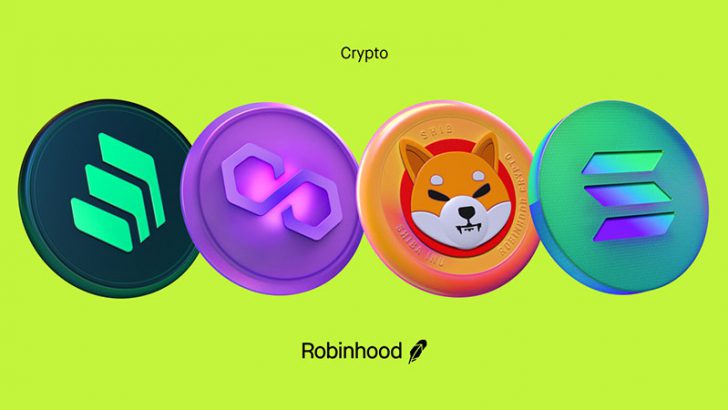 米投資アプリ「Robinhood」SHIB・SOLなど仮想通貨4銘柄をサポート