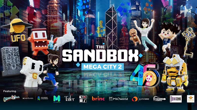 The Sandbox「The Mega City 2 LANDセール」4月28日から開催へ
