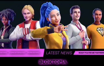 Bloktopia：メタバース用3Dアバターを自動生成できる「Ready Player Me」と提携