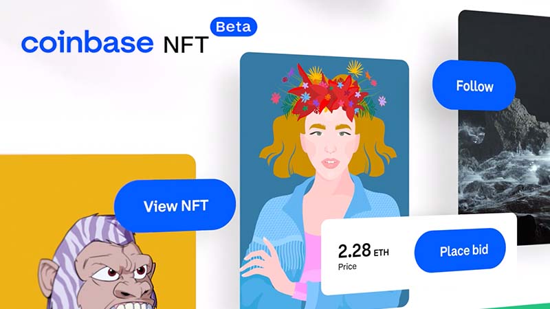 NFTマーケットプレイス「Coinbase NFT：ベータ版」全ユーザー向けに提供開始