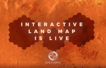 Everdome（DOME）メタバース上の土地マップ「LAND Map」公開