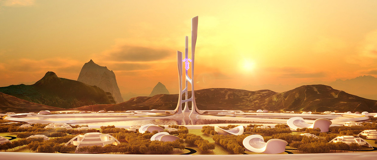 Tensetタワーのイメージ画像（画像：Everdome）