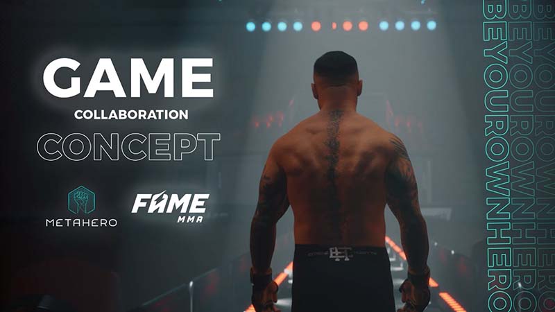 Metahero×FAME MMA「没入型Play to Earn格闘ゲーム」のサンプル映像公開