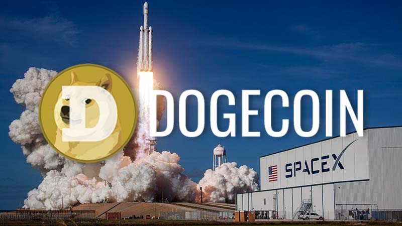 SpaceX：グッズ販売で「ドージコイン決済」対応へ｜マスク氏のツイートでDOGE価格急騰