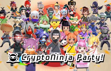 P2Eブロックチェーンゲーム「CryptoNinja Party!」第1回ゲームNFTセール開催へ