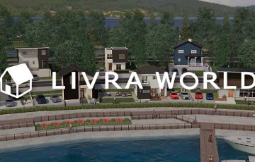住宅業界のメタバースに向けたバーチャル住宅展示場「LIVRA WORLD」公開：岡田工業