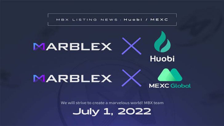 ネットマーブルの暗号資産MBXトークン「Huobi・MEXC」上場へ