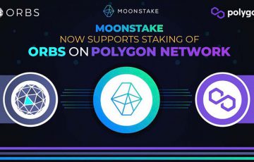 Moonstake「Polygon Network上のORBSステーキング」に対応