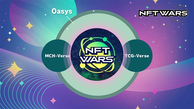 NFT Wars：Oasysのレイヤー2チェーン「MCH-Verse・TCG-Verse」に対応