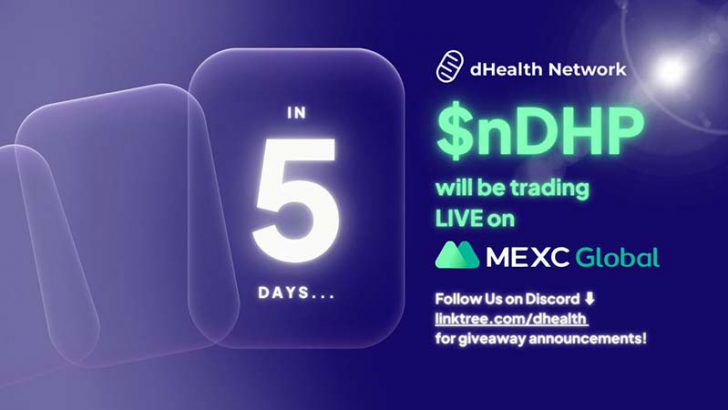 dHealth Networkの「ネイティブDHP」MEXC Globalに近日上場か