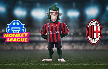 ACミラン：Solana基盤のNFTゲーム「Monkey League」と提携