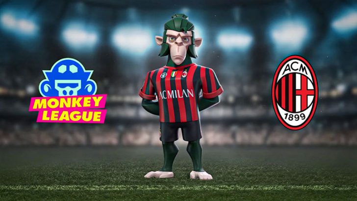ACミラン：Solana基盤のNFTゲーム「Monkey League」と提携
