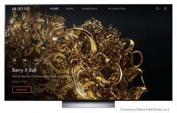 テレビでNFTの閲覧・取引「LG Art Lab」を発表：LG Electronics