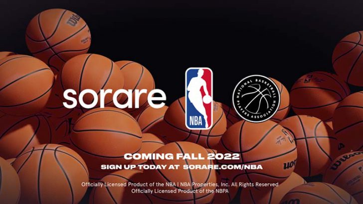 Sorare：NBAと提携して「NFT活用ファンタジーバスケゲーム」提供へ