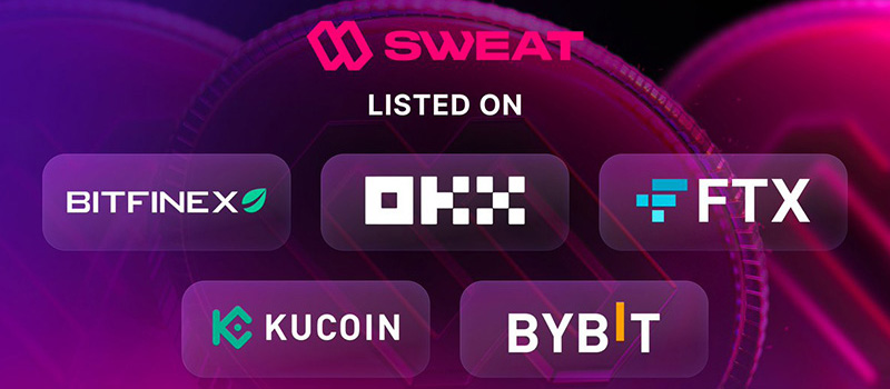Sweatcoin-SWEAT-Listing-Bitfinex-OKX-FTX-KuCoin-Bybit