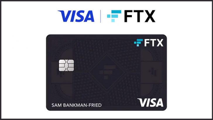 FTX×Visa：仮想通貨残高を使用できるデビットカード「世界40カ国」で展開へ