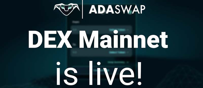 Cardano-AdaSwap-DEX-Mainnet-is-live