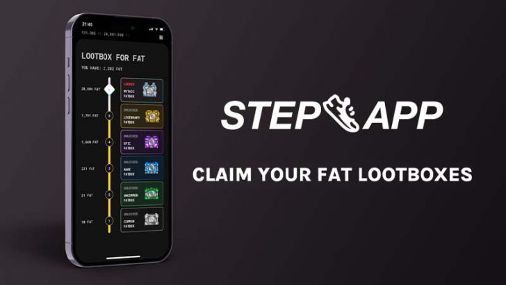 Step App：紹介報酬FATポイントによる「Lootbox」の請求が可能に