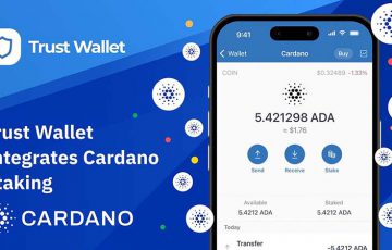 Trust Wallet：iOSアプリでも「Cardano（ADA）のステーキング」が可能に