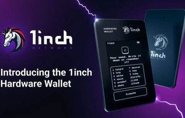 1inch Network：カード型ハードウェアウォレット「1inch Hardware Wallet」を発表