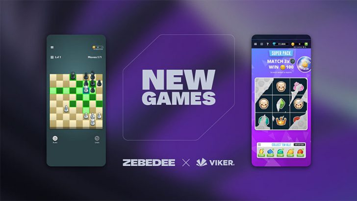 ZEBEDEE×VIKER：ビットコインが稼げる「チェス・スクラッチ」のゲーム公開