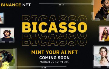 人工知能（AI）活用したNFTを発行できる「Binance Bicasso」グローバルローンチ