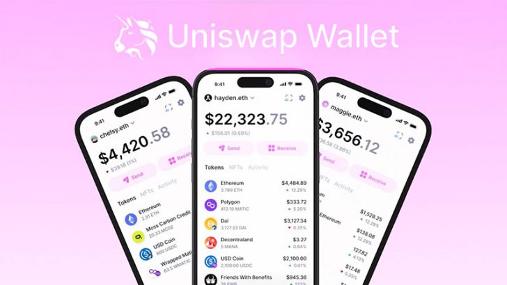 多機能ウォレットアプリ「Uniswap Wallet」iOS・Android版公開｜特徴やダウンロード方法など