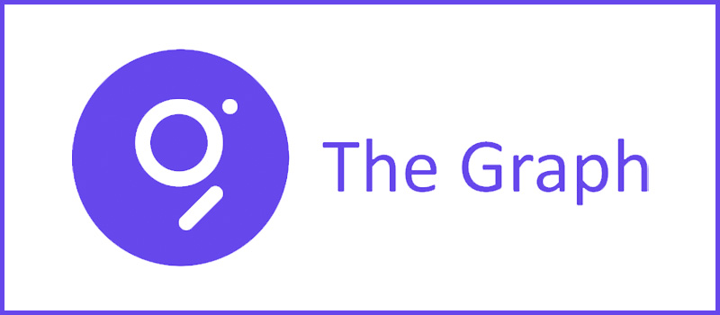 ザ・グラフ（The Graph/GRT）のロゴ画像