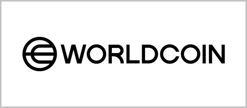 ワールドコイン（Worldcoin/WLD）のロゴ画像