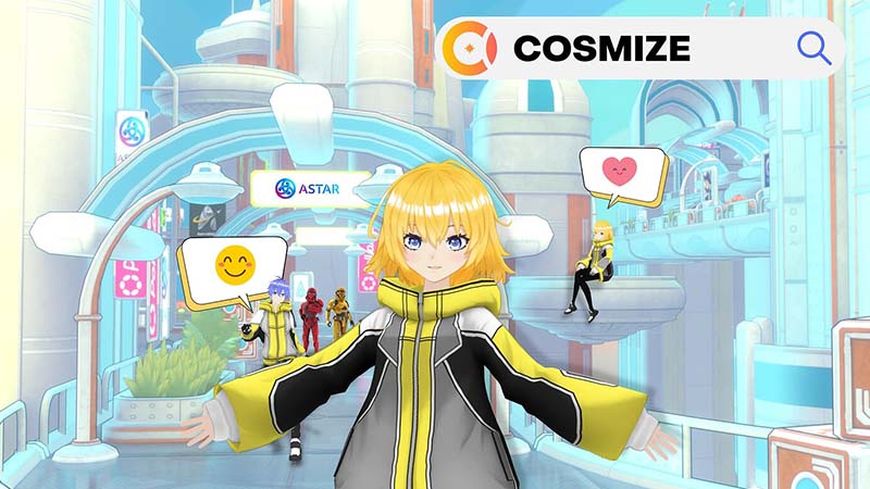 Astar Network初のメタバース「COSMIZE」iOS版アプリ公開｜Android版もリリース予定