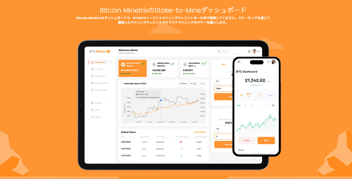 Bitcoin Minetrixの画像