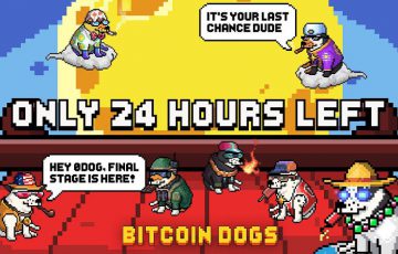 Bitcoin Dogsが1150万ドル以上を調達｜プレセール終了まで24時間を切る