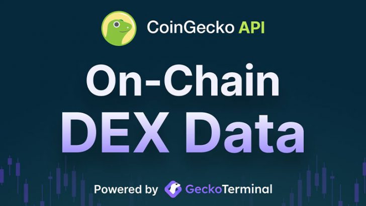 CoinGecko「分散型取引所（DEX）のデータにアクセスできるAPI」提供開始
