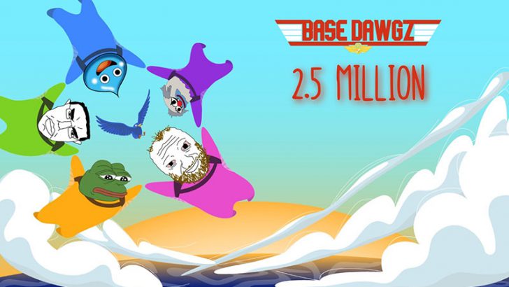 Base Dawgz（DAWGZ）プレセールで250万ドル突破！MOGを超える可能性があるか