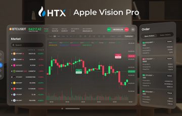 HTX「Apple Vision Pro向けの仮想通貨取引ツール」を開発中｜新たな取引体験を提供