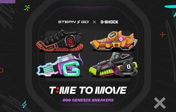 STEPN GO × G-SHOCK「限定800個のNFTスニーカー」抽選販売へ