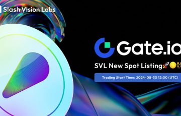 Slashの仮想通貨SVL「Gate.io」に上場決定｜限定エアドロップキャンペーンも