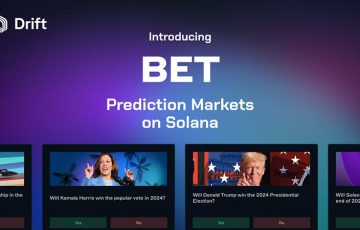 ソラナ基盤の予測市場「BET」登場｜先物取引所Driftがローンチ