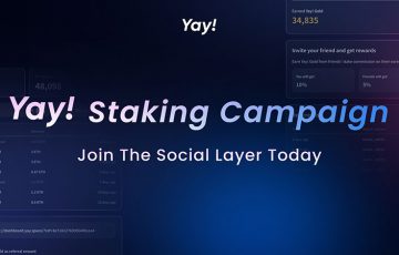 ステーキングキャンペーン＆エアドロップ実施へ｜SocialFiの「Yay!」が概要サイト公開