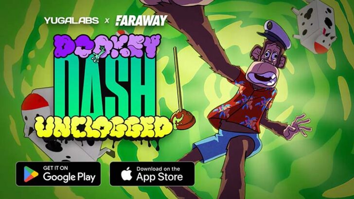 Yuga Labs：スマホゲーム『Dookey Dash: Unclogged』公開へ｜100万ドルの賞金プールも