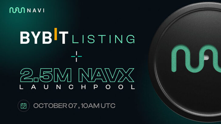 NAVXがバイビットに上場「NAVX x Bybit」250万NAVXの限定ローンチプール開催