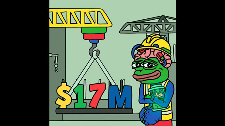 Pepe Unchainedのプレセールが1,700万ドル突破！投資家の熱狂止まらず