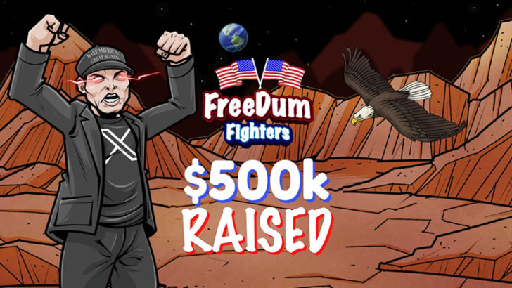 トランプ新政権を象徴する政治系ミームコインのFreeDum Fightersが話題沸騰