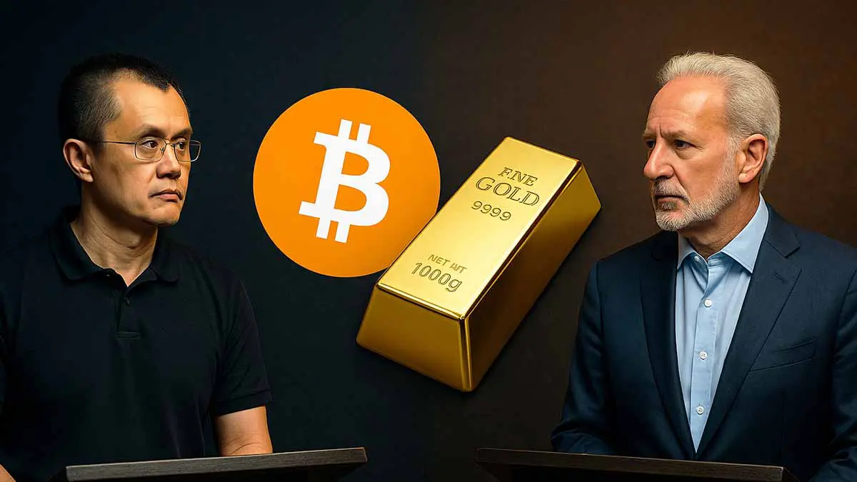 トランプ恩赦のCZ氏とピーター・シフ氏「ビットコイン vs ゴールド」公開討論へ – 仮想通貨ニュースメディア ビットタイムズ