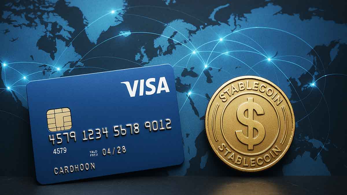 Visa、ステーブルコイン活用の国際送金パイロット開始|USDC・EURCを現金代替に